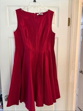 Grace Karin Girls' Red Sleeveless Fit & Flare Party Dress 50’s style swing!  NWT